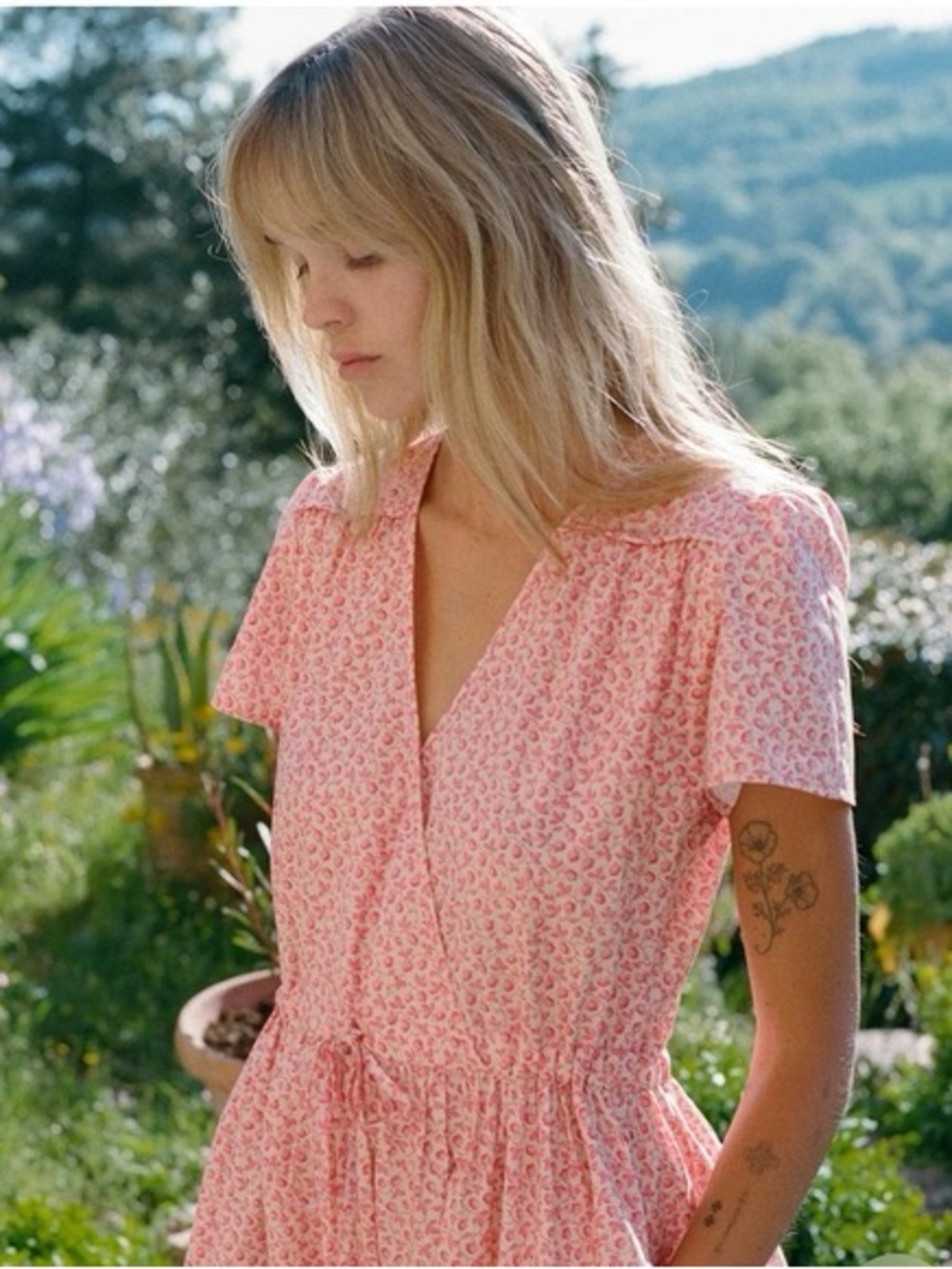 Raspberry Vine Dawn dress
